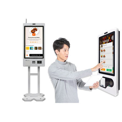 32 inch zelfbestelende restaurantkiosken met touchscreen