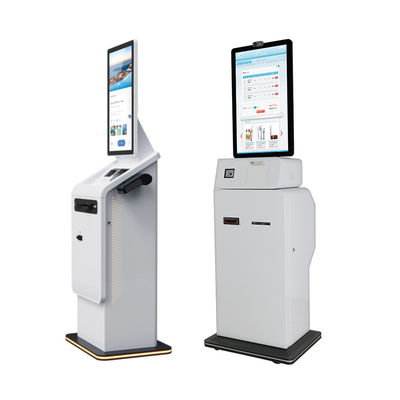 Multi-valuta contante betaling terminal kiosk met printer touchscreen display