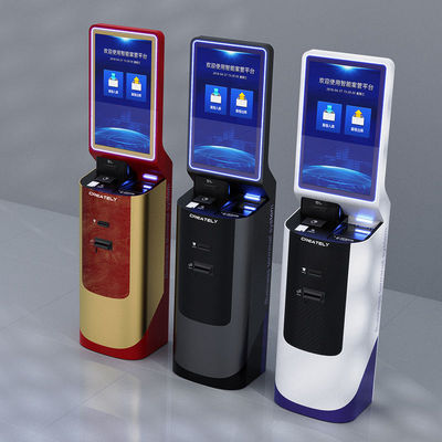 Lcd touchscreen robuust zelfbetaling kiosk efficiënte betalingen