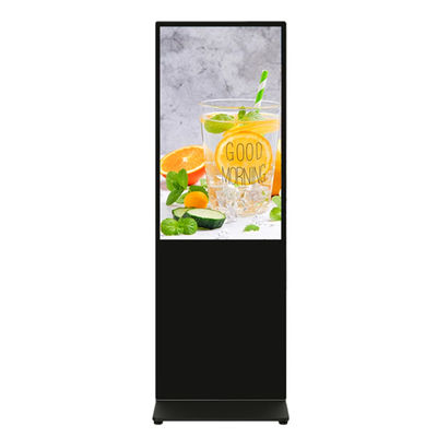 Capacitieve touchscreen kiosk vloer stand digitale signage voor een verbeterde ervaring