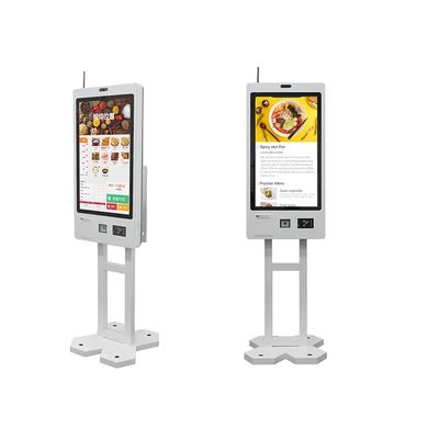 23.8 INCH Supermarkt Self Checkout Kiosk met Ticket Printing en RFID Reader