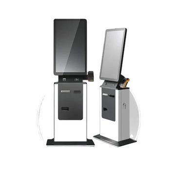 Metalen behuizing gehard glaspaneel Automatische incheckterminal met resolutie 1280*1024