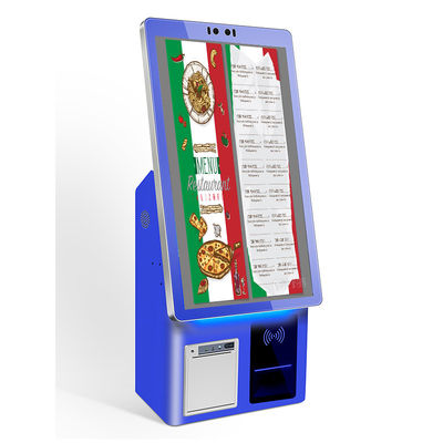Android OS Self Payment Kiosk met LCD touchscreen en thermische printer voor efficiënte kassa