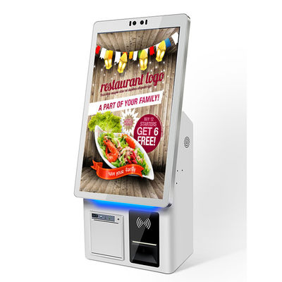 Capacitive Touch 10 Point Restaurant Ordering Kiosk Desktop/ Verticaal/ Wandmontage Installeer