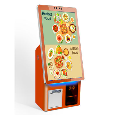 Desktop zelfbestelmachine betaalterminal kiosk met 58mm printer en NFC