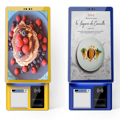 Capacity Screen Self Service Terminal Kiosk Desktop Smart Restaurant Zelf bestellen Kiosk