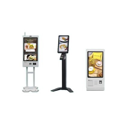 Hoogresolutie touchscreen restaurant bestelkiosk voor binnen eten gemak