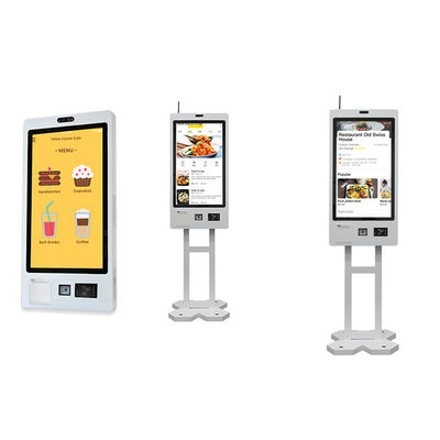 Fast Food Self Service Kiosk Terminal met meerdere betaalopties
