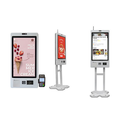 Tickets afdrukken zelfbediening bestellen kiosk capacitieve touch 10 punt en RFID-lezer