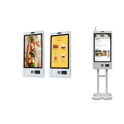 Capacitive Touch 10 Point Self Ordering Kiosk 1920X1080 Resolutie Android/Win7/8/10
