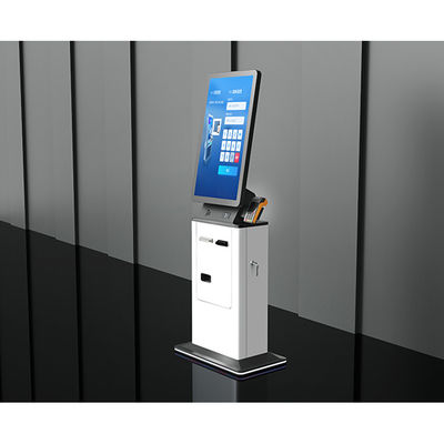 Crtly zelfparkeerbare betaalmachine met meerdere betalingsopties en scanner/kaartlezer