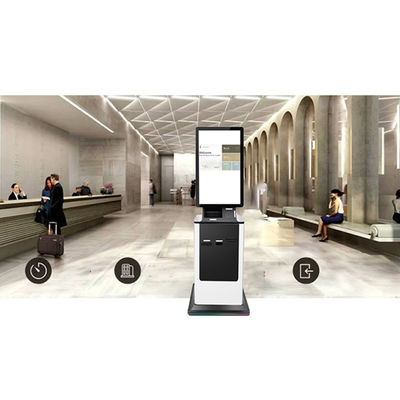 Crtly 32 inch zelf automatische kassa-machine zelfbediening betalingskiosk met cash recycler