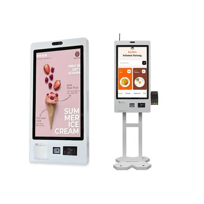 10 punten capacitieve touch zelfbediening kiosk machine Perfecte POS oplossing voor restaurants