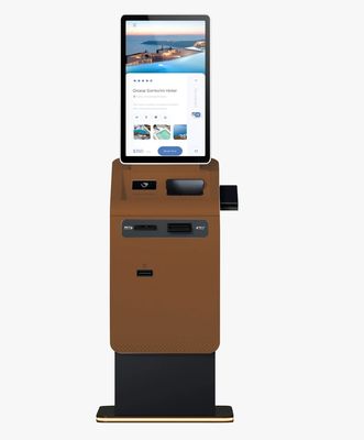 Thermische printer zelfbedieningskiosk met barcode scanner camera en QR code/RFID ondersteuning