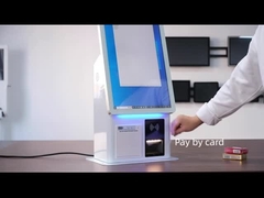 High Definition Restaurant Bestelling Kiosk Indoor Solution met 1920*1080P resolutie