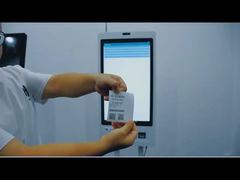 Bekijk Crtly 21,5 inch zelfbedieningsbestelkiosk voor fastfoodrestaurant accepteert betalingendemo